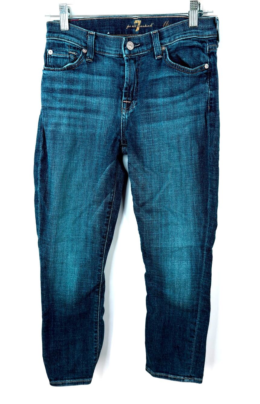 7 For All Mankind The Capri Jeans Women’s Cropped Jeans Size 26